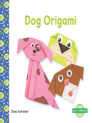 cover image of Dog Origami